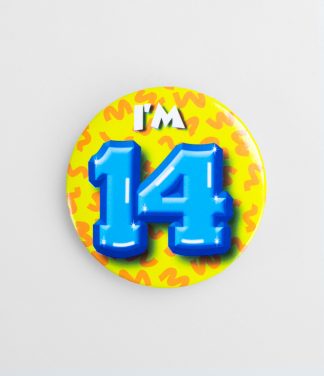 Button 14 jaar