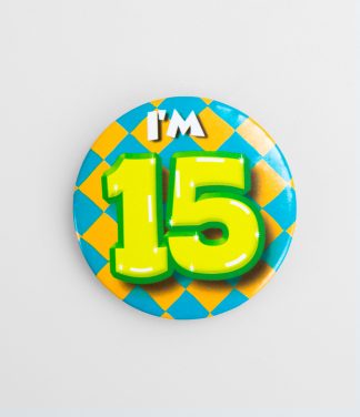 Button 15 jaar