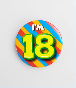 Button 18 jaar