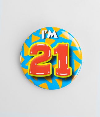 Button 21 jaar