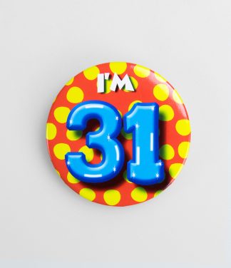 Button 31 jaar