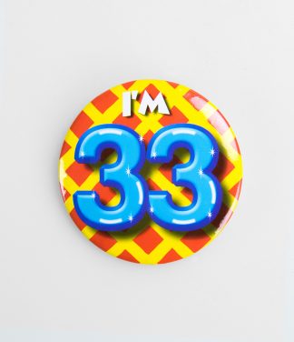 Button 33 jaar