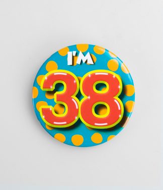 Button 38 jaar