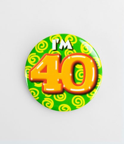 Button 40 jaar