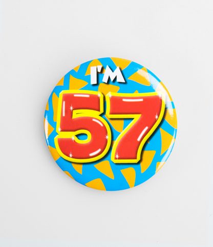 Button 57 jaar