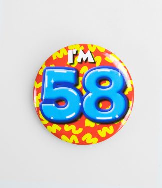 Button 58 jaar