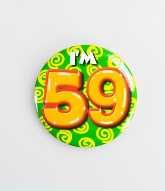 Button 59 jaar