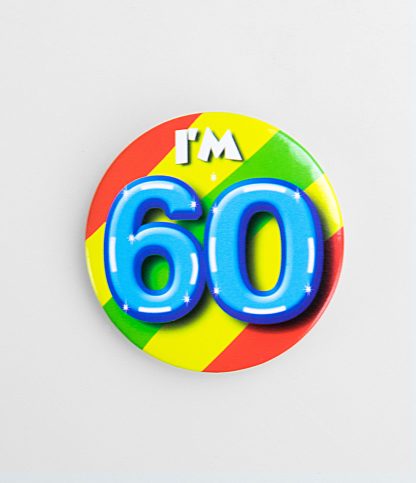 Button 60 jaar