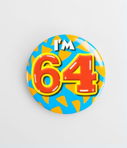 Button 64 jaar