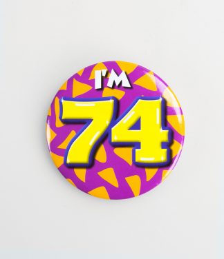 Button 74 jaar