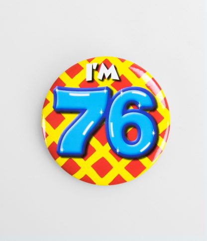 Button 76 jaar