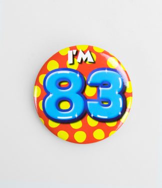 Button 83 jaar