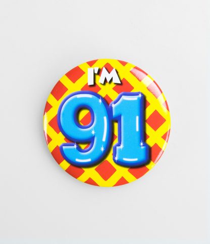 Button 91 jaar