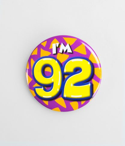 Button 92 jaar