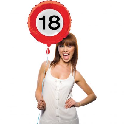 folieballon 18 jaar