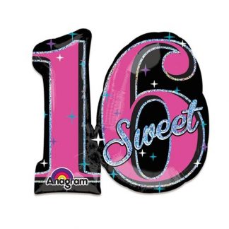 Folieballon XL Sweet 16