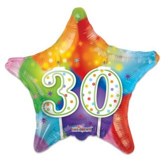 Folieballon ster 30