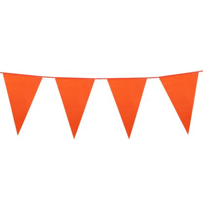 slinger vlaggetjes oranje