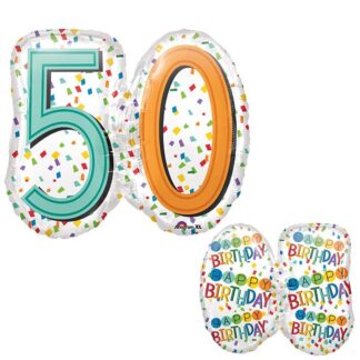 folieballon helium 50 jaar