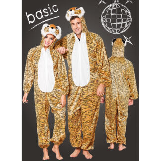 Tijger onesie kostuum