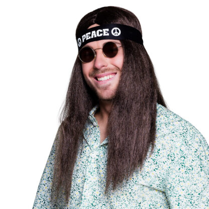 Hippie hoofdband peace - Afbeelding 2