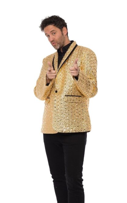 Gold colbert jacket