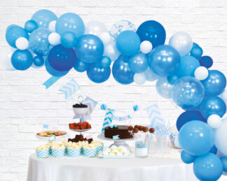 ballonnenboog blauw DIY