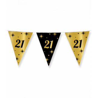 Vlaggenlijn classy zwart goud 21