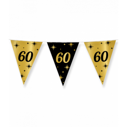 partyflags black gold 60