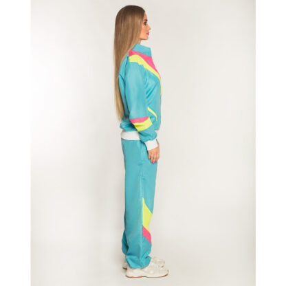 Trainingspak retro blauw - Afbeelding 3