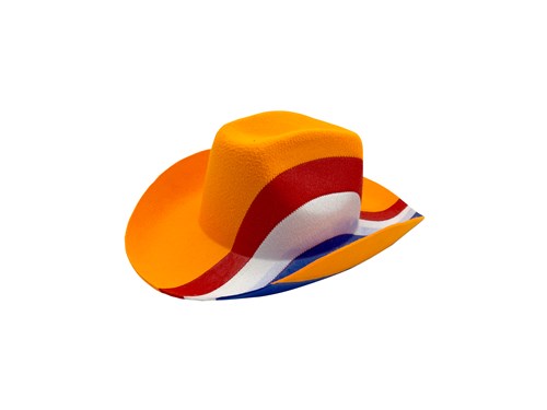 Cowboyhoed Hollandse vlag