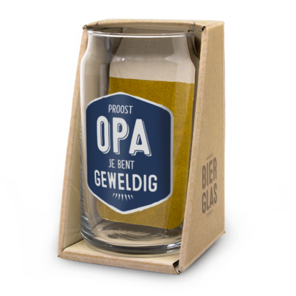 Bierglas Opa geweldig