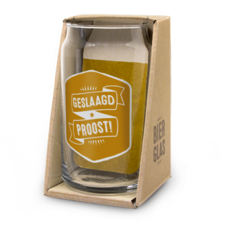 Bierglas Geslaagd