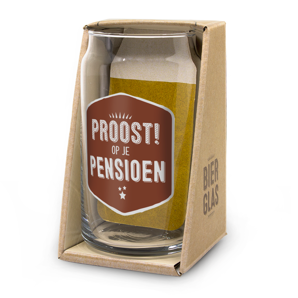 Bierglas Pensioen