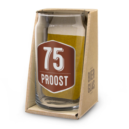 Bierglas 75 proost