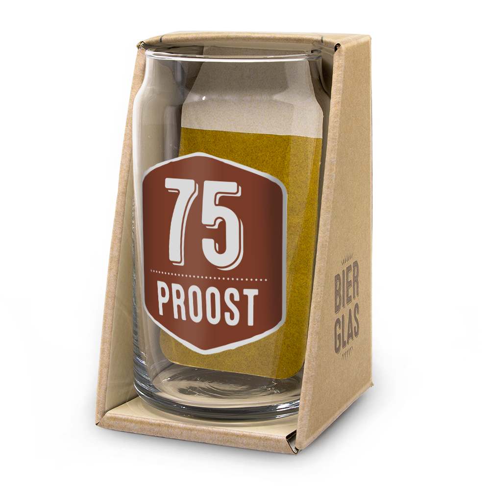 Bierglas 75 proost