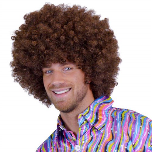 disco afro pruik