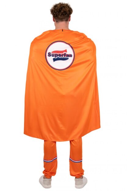 Oranje Holland onesie met cape