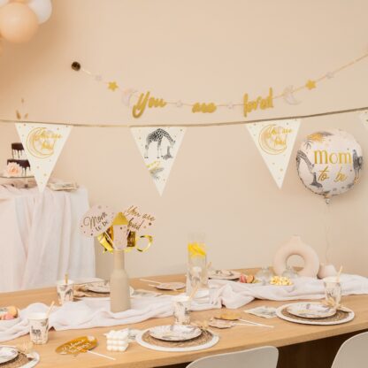 decoratie babyshower babyreveal geboorte