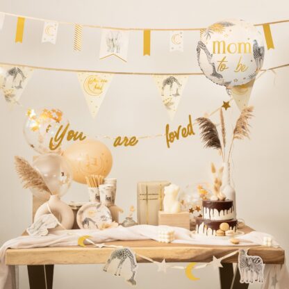 decoratie babyshower babyreveal geboorte