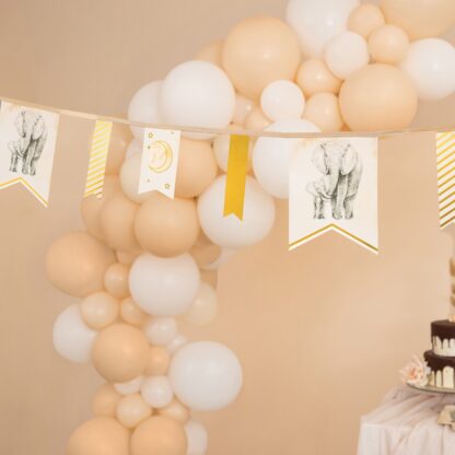 slinger babyreveal babyshower geboorte